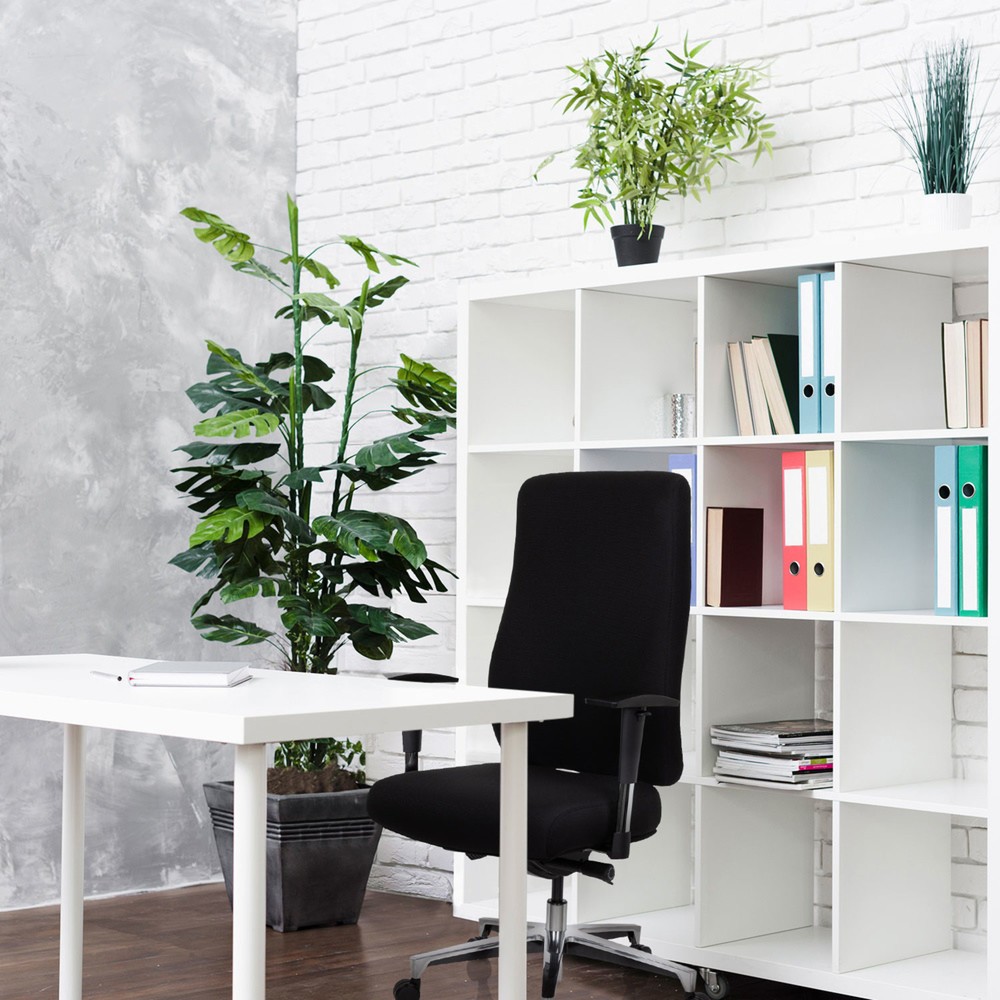 Numéro de l'image du produit 3: Chaise de bureau / fauteuil de direction hjh OFFICE FORCOM tissu, noir