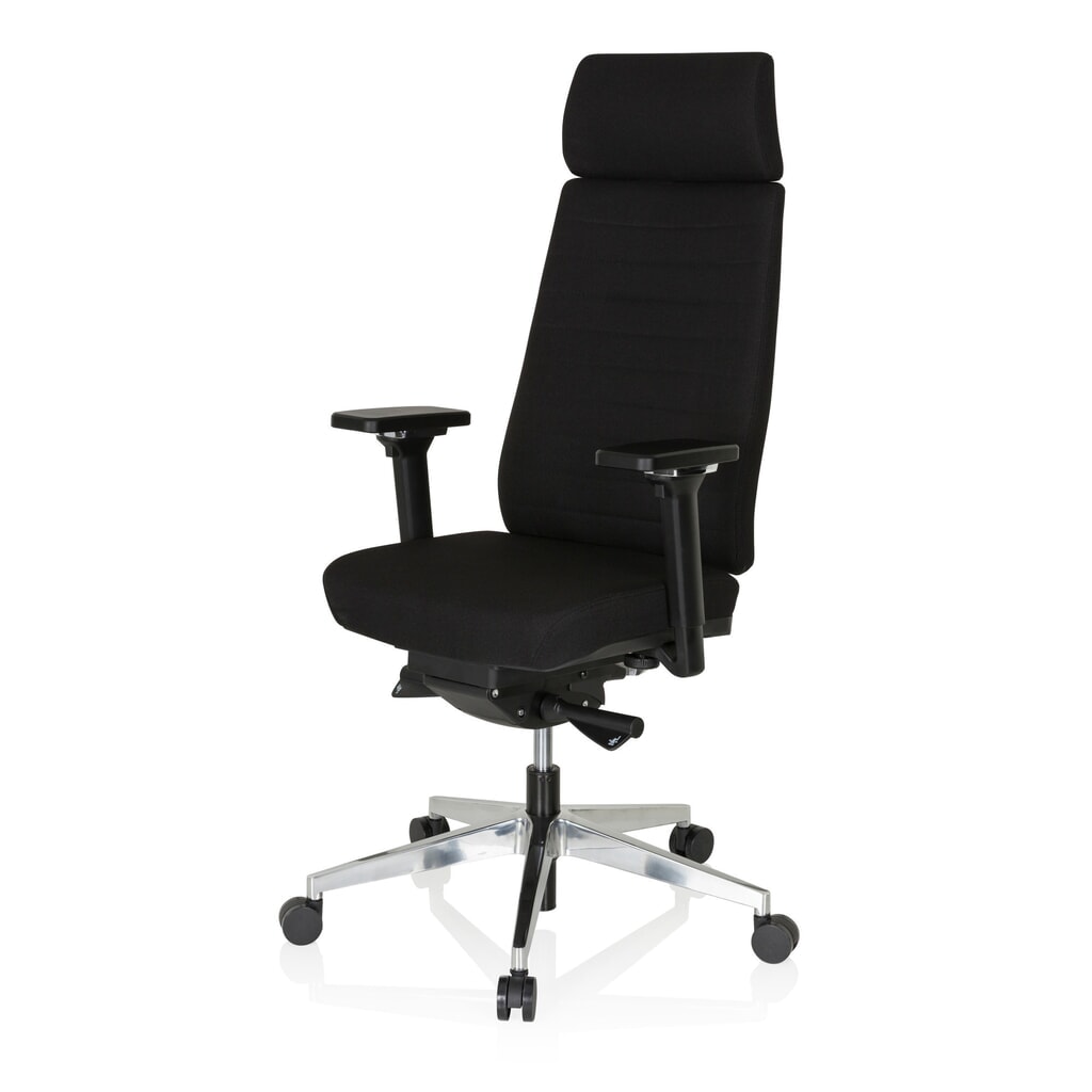 N° de l'image du produit 10 : Siège de bureau / siège de travail hjh OFFICE MOVE-TEC PRO tissu, noir