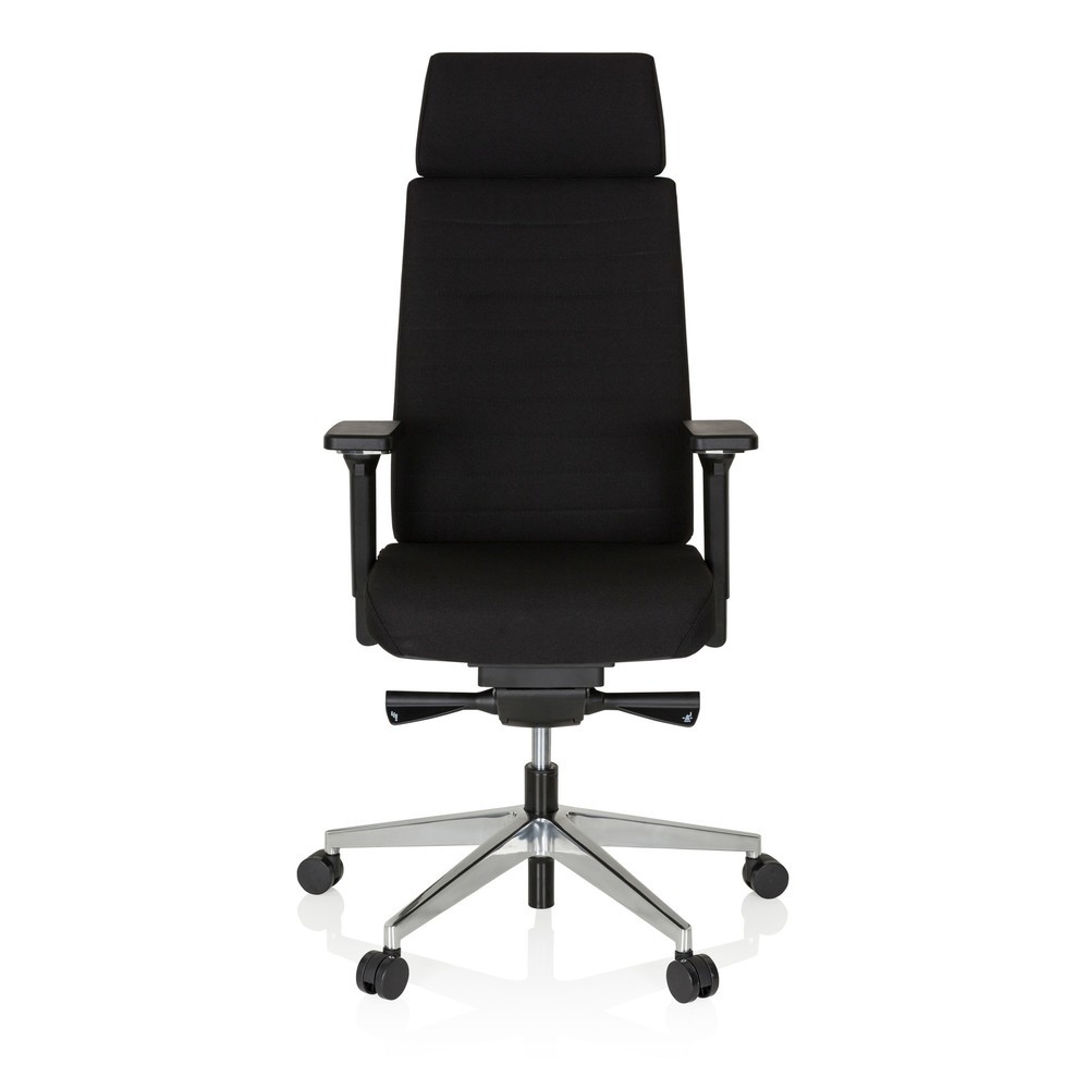 Numéro de l'image du produit 1: Siège de bureau / siège de travail hjh OFFICE MOVE-TEC PRO tissu, noir