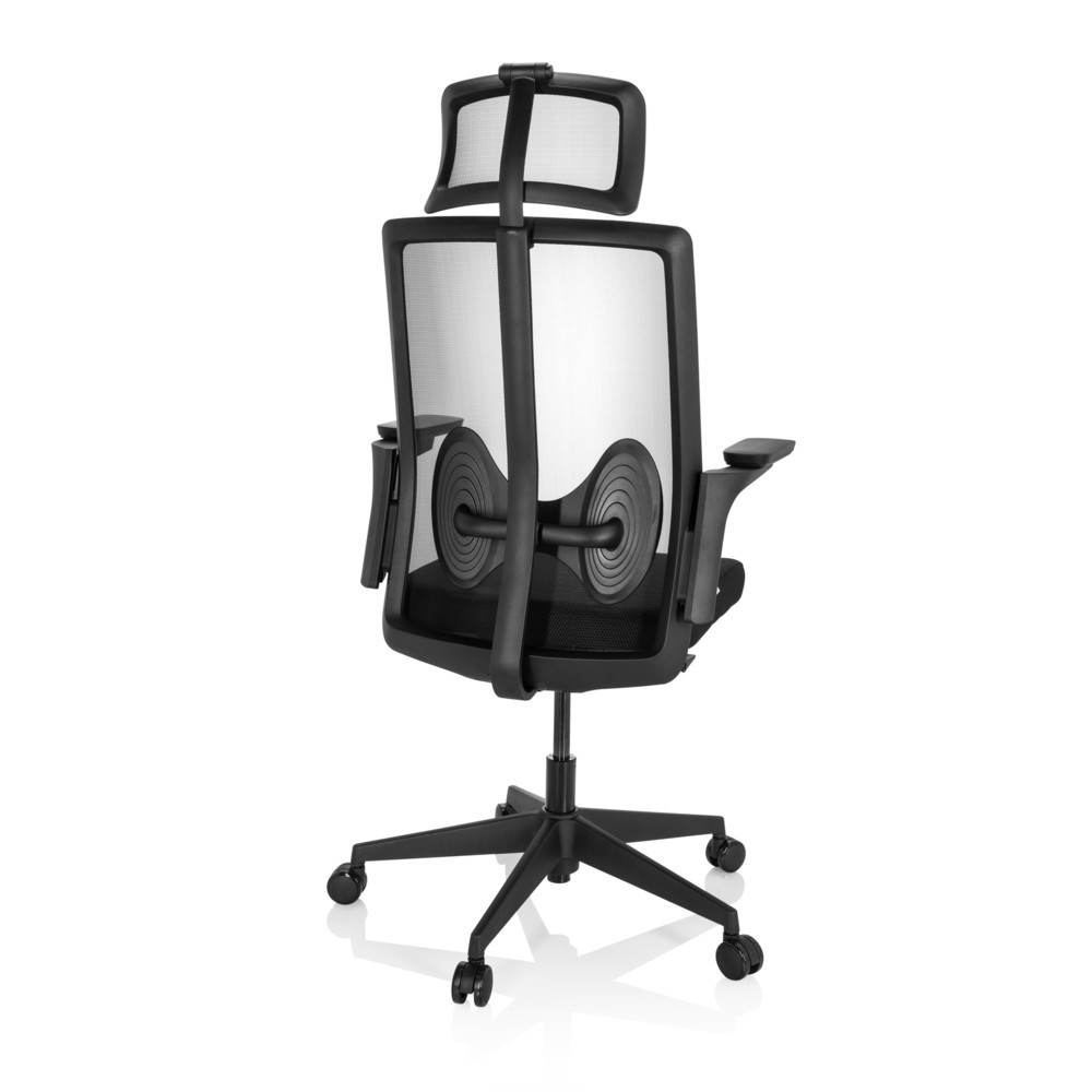 Numéro de l'image du produit 5: Siège de bureau / siège pivotant hjh OFFICE ARCEO B tissu/maille, noir