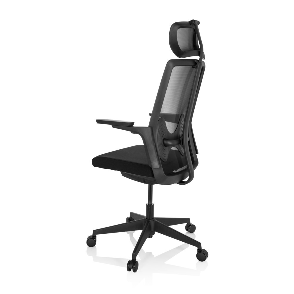 Numéro de l'image du produit 7: Siège de bureau / siège pivotant hjh OFFICE ARCEO B tissu/maille, noir