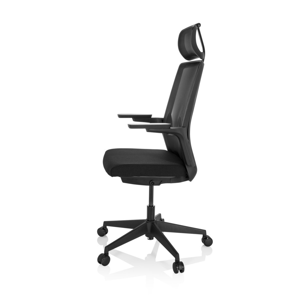Numéro de l'image du produit 8: Siège de bureau / siège pivotant hjh OFFICE ARCEO B tissu/maille, noir