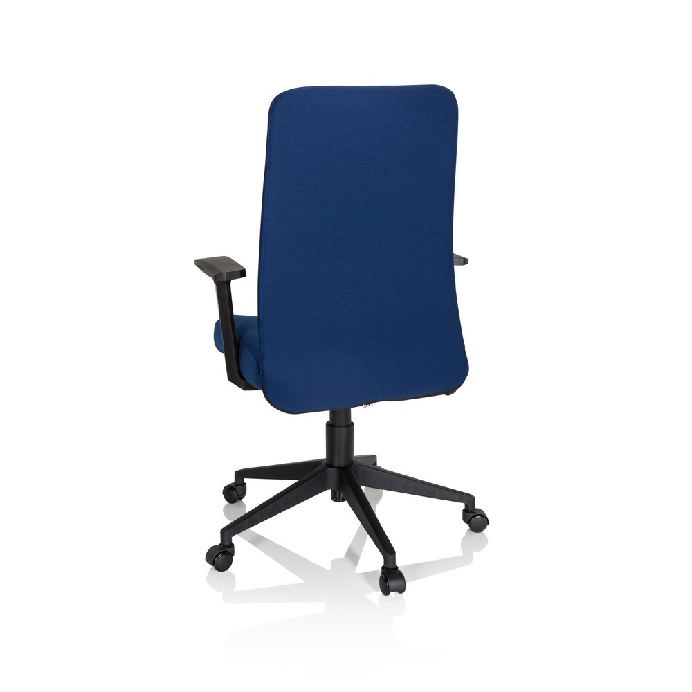 N° de l'image du produit 6 : Siège de bureau / siège pivotant hjh OFFICE COSIO I tissu, bleu