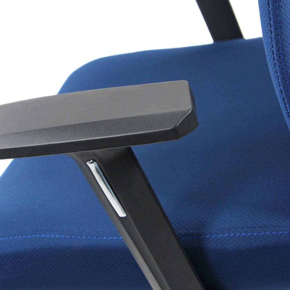 N° de l'image du produit 10 : Siège de bureau / siège pivotant hjh OFFICE COSIO I tissu, bleu
