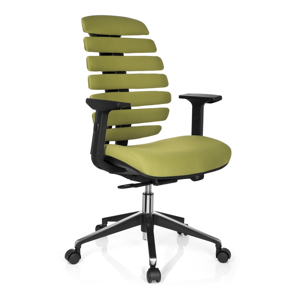 Siège de bureau / siège pivotant hjh OFFICE ERGO LINE II tissu, vert N° de l'image du produit 4 : Siège de bureau / siège pivotant hjh OFFICE ERGO LINE II tissu, vert