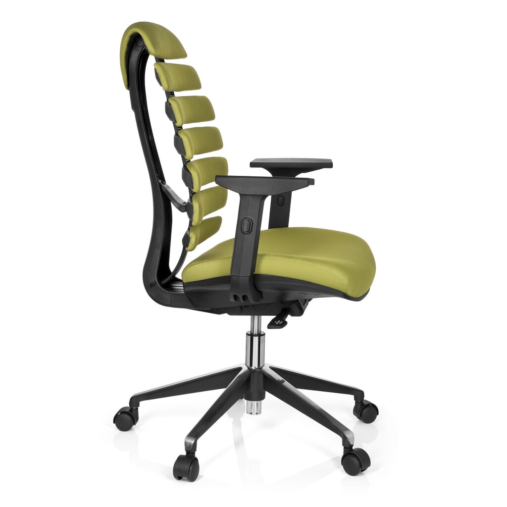 Siège de bureau / siège pivotant hjh OFFICE ERGO LINE II tissu, vert N° de l'image du produit 5 : Siège de bureau / siège pivotant hjh OFFICE ERGO LINE II tissu, vert