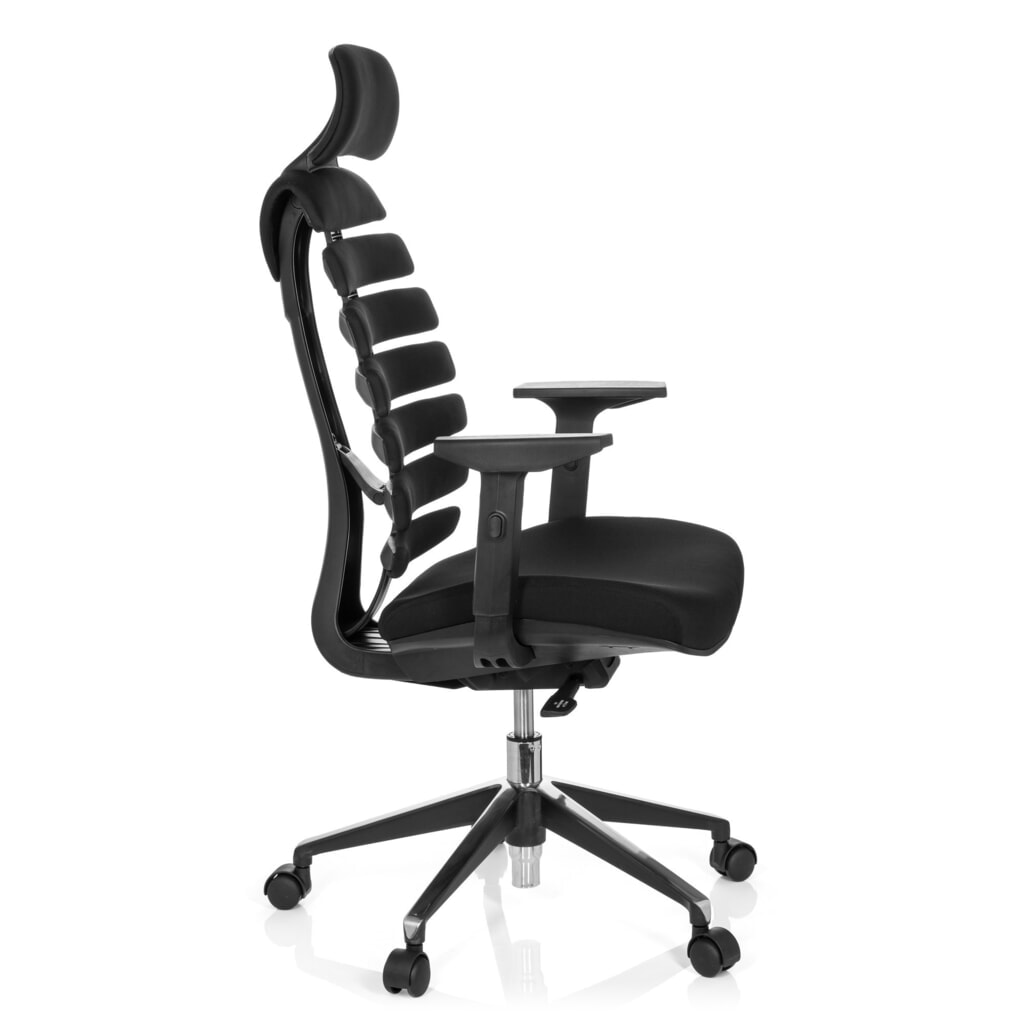 Siège de bureau / siège pivotant hjh OFFICE ERGO LINE II PRO tissu, noir N° de l'image du produit 4 : Siège de bureau / siège pivotant hjh OFFICE ERGO LINE II PRO tissu, noir