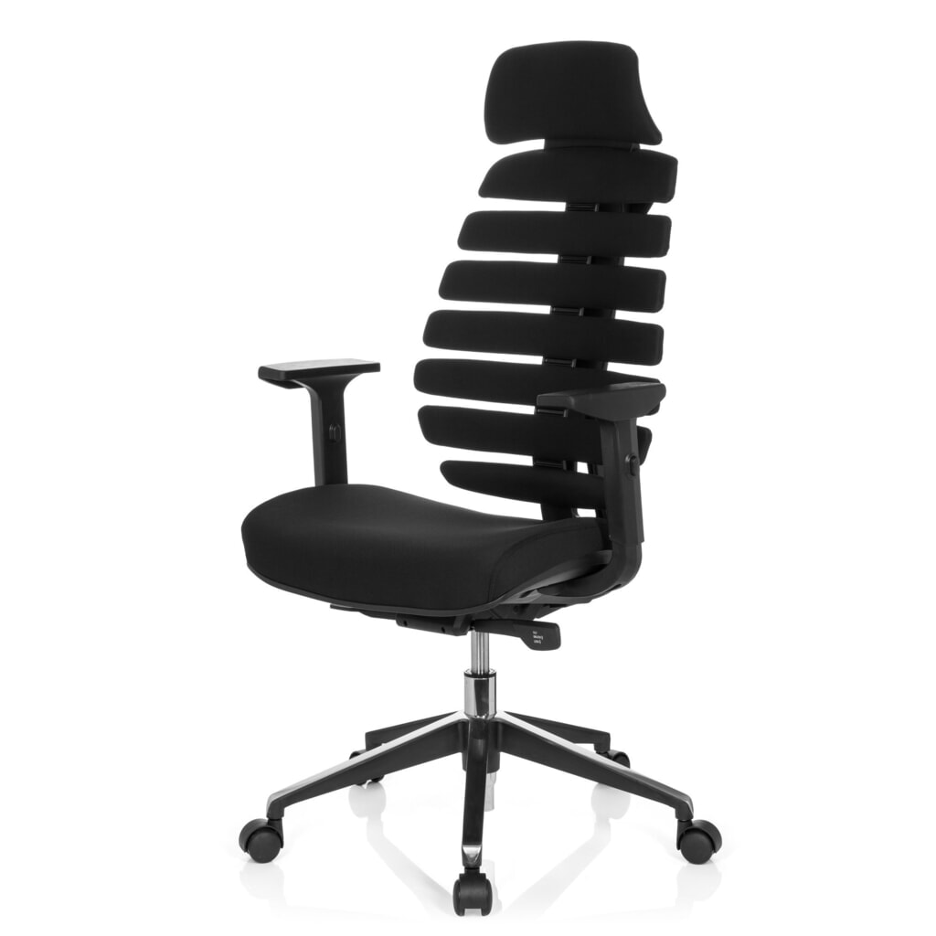 Siège de bureau / siège pivotant hjh OFFICE ERGO LINE II PRO tissu, noir N° de l'image du produit 10 : Siège de bureau / siège pivotant hjh OFFICE ERGO LINE II PRO tissu, noir