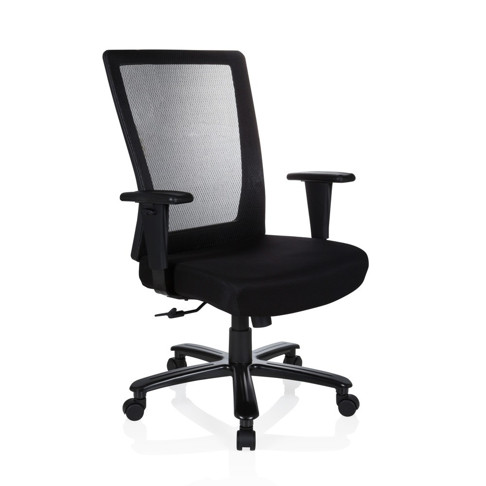 Numéro de l'image du produit 2: Siège de bureau / siège pivotant hjh OFFICE EXTENDER tissu/maille, noir