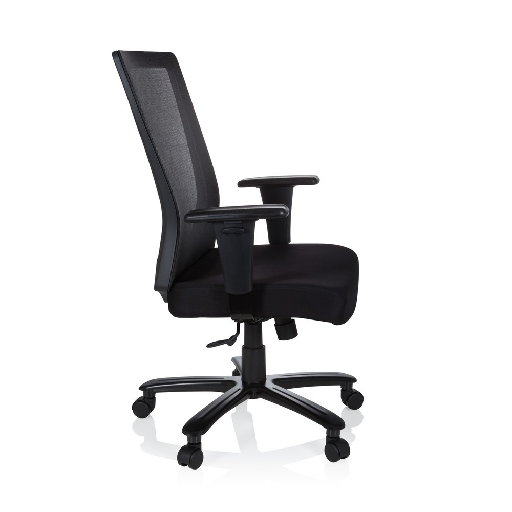 Numéro de l'image du produit 3: Siège de bureau / siège pivotant hjh OFFICE EXTENDER tissu/maille, noir