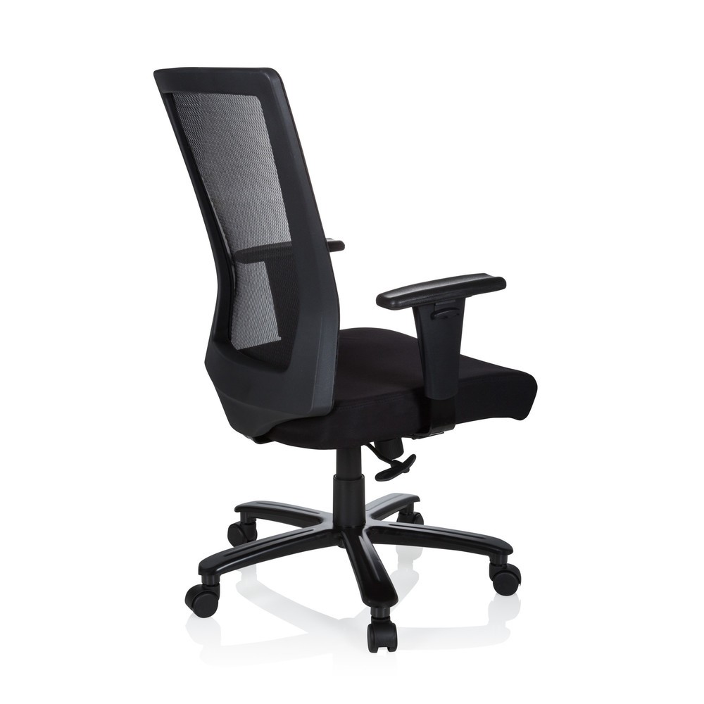 Numéro de l'image du produit 4: Siège de bureau / siège pivotant hjh OFFICE EXTENDER tissu/maille, noir