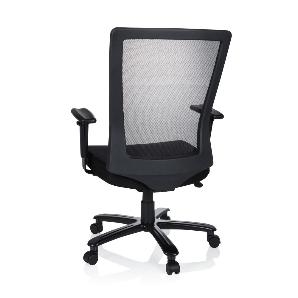Numéro de l'image du produit 6: Siège de bureau / siège pivotant hjh OFFICE EXTENDER tissu/maille, noir