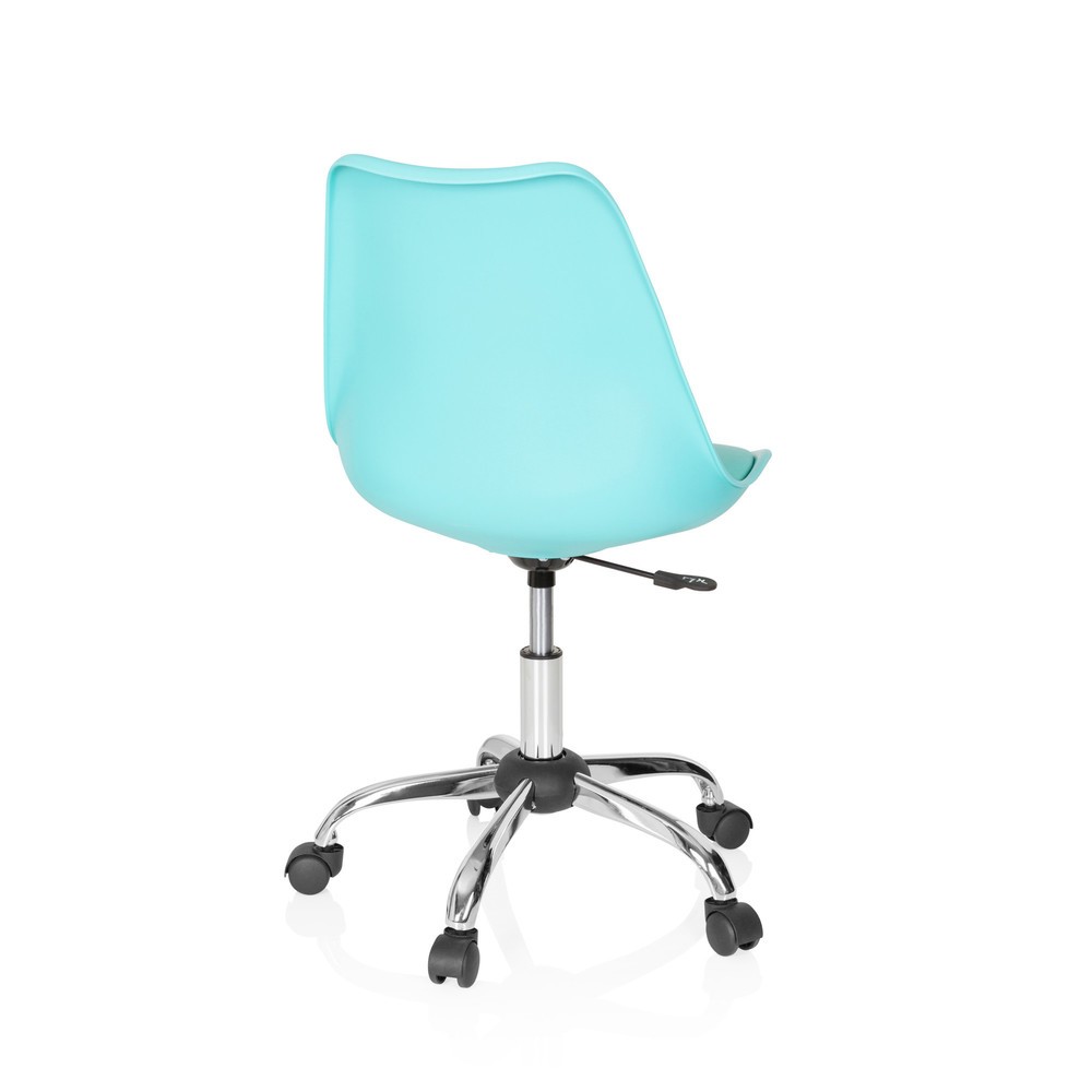 Numéro de l'image du produit 5: Siège de bureau / siège pivotant hjh OFFICE FANCY PRO similicuir, turquoise
