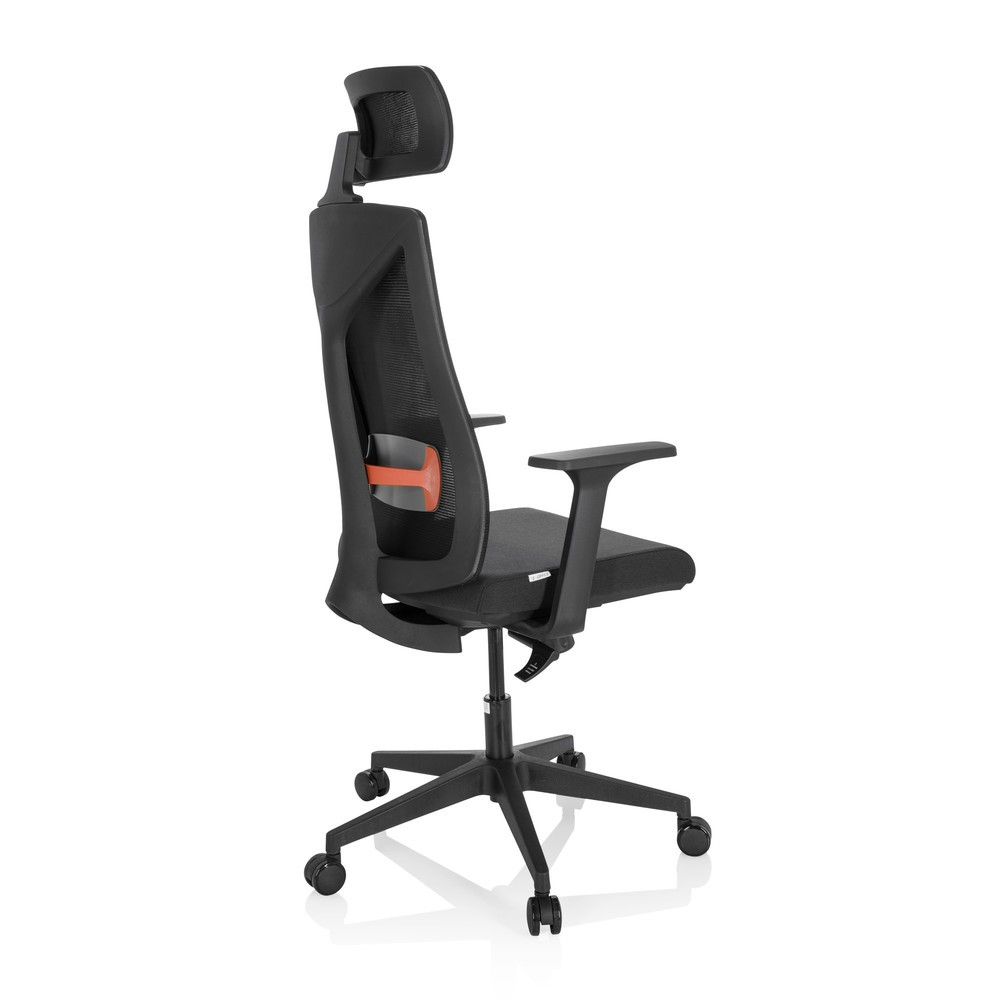 Numéro de l'image du produit 4: Siège de bureau / siège pivotant hjh OFFICE KODIAK tissu/maille, noir