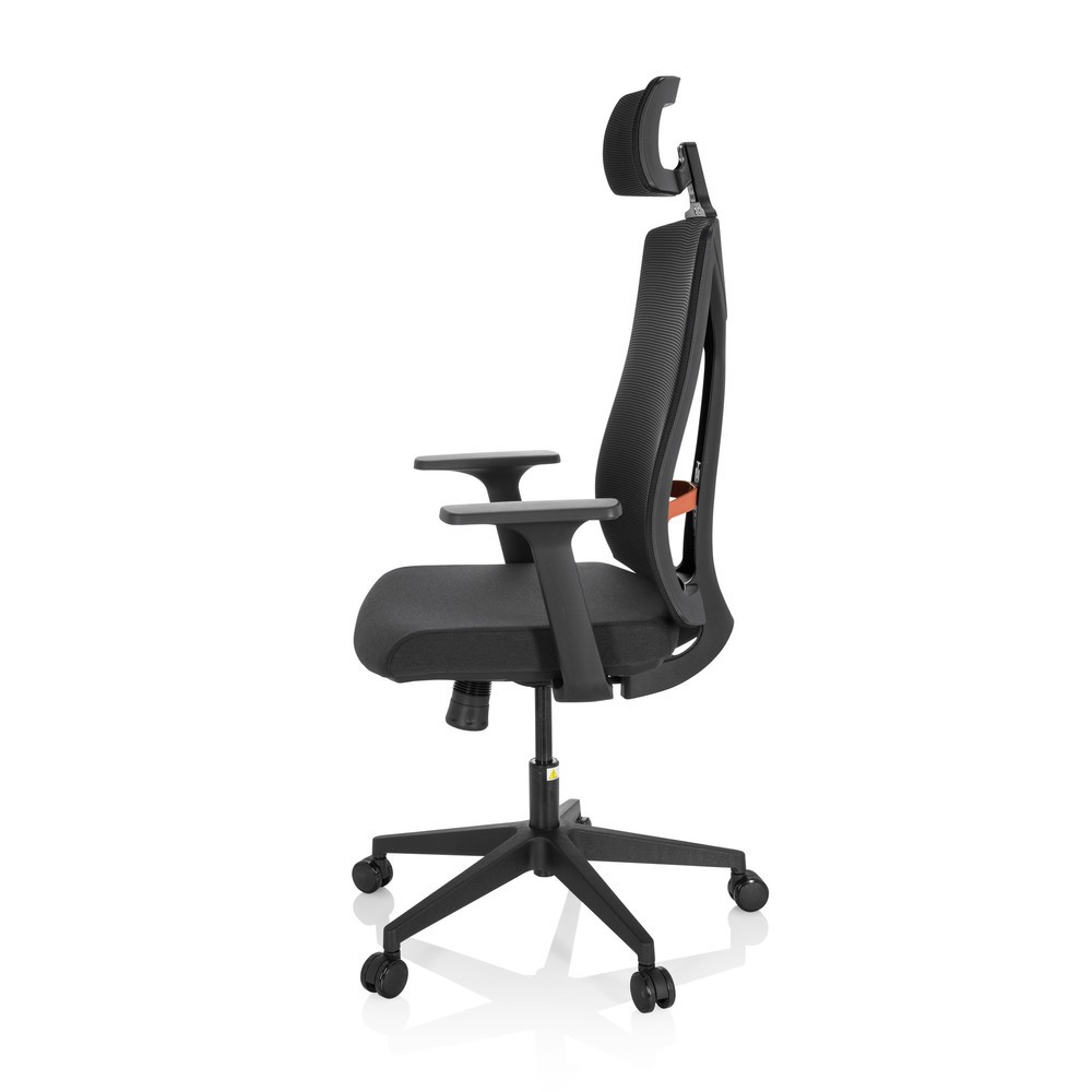Numéro de l'image du produit 8: Siège de bureau / siège pivotant hjh OFFICE KODIAK tissu/maille, noir