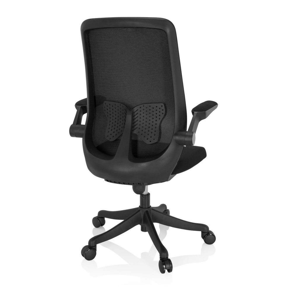 Numéro de l'image du produit 5: Siège de bureau / siège pivotant hjh OFFICE MIKO B tissu/maille, noir