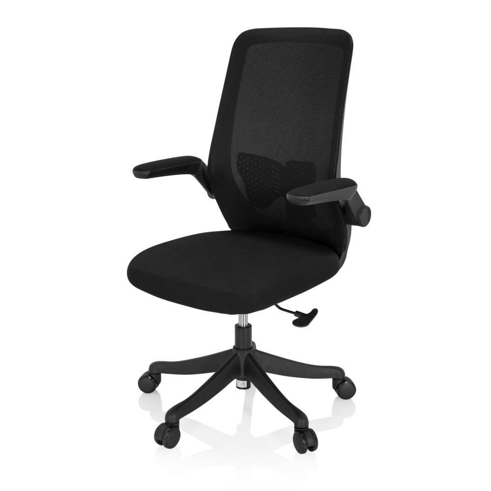 Numéro de l'image du produit 9: Siège de bureau / siège pivotant hjh OFFICE MIKO B tissu/maille, noir