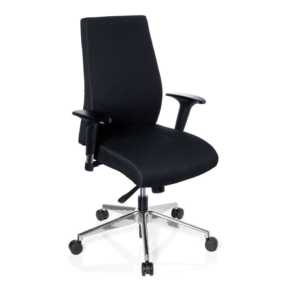 Numéro de l'image du produit 2: Siège de bureau / siège pivotant hjh OFFICE PRO-TEC 250 tissu, noir