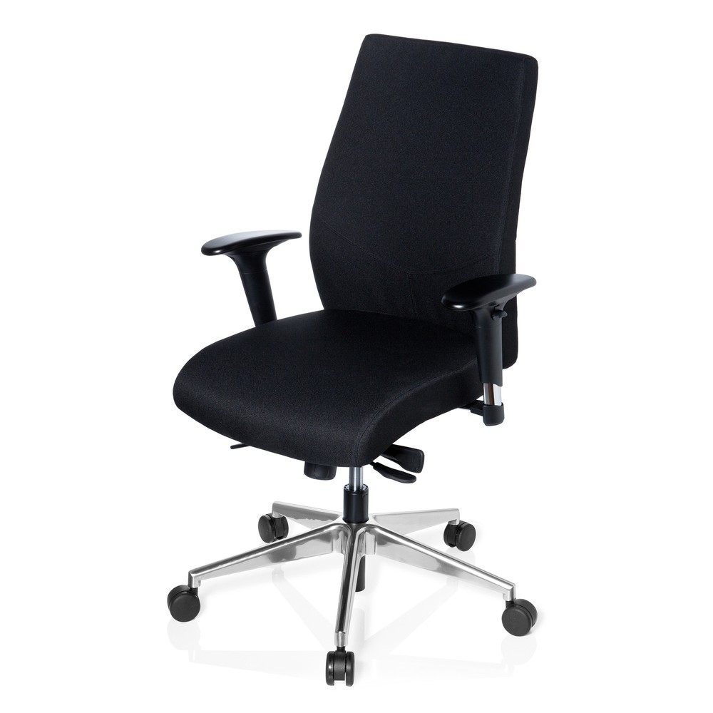 Numéro de l'image du produit 9: Siège de bureau / siège pivotant hjh OFFICE PRO-TEC 250 tissu, noir