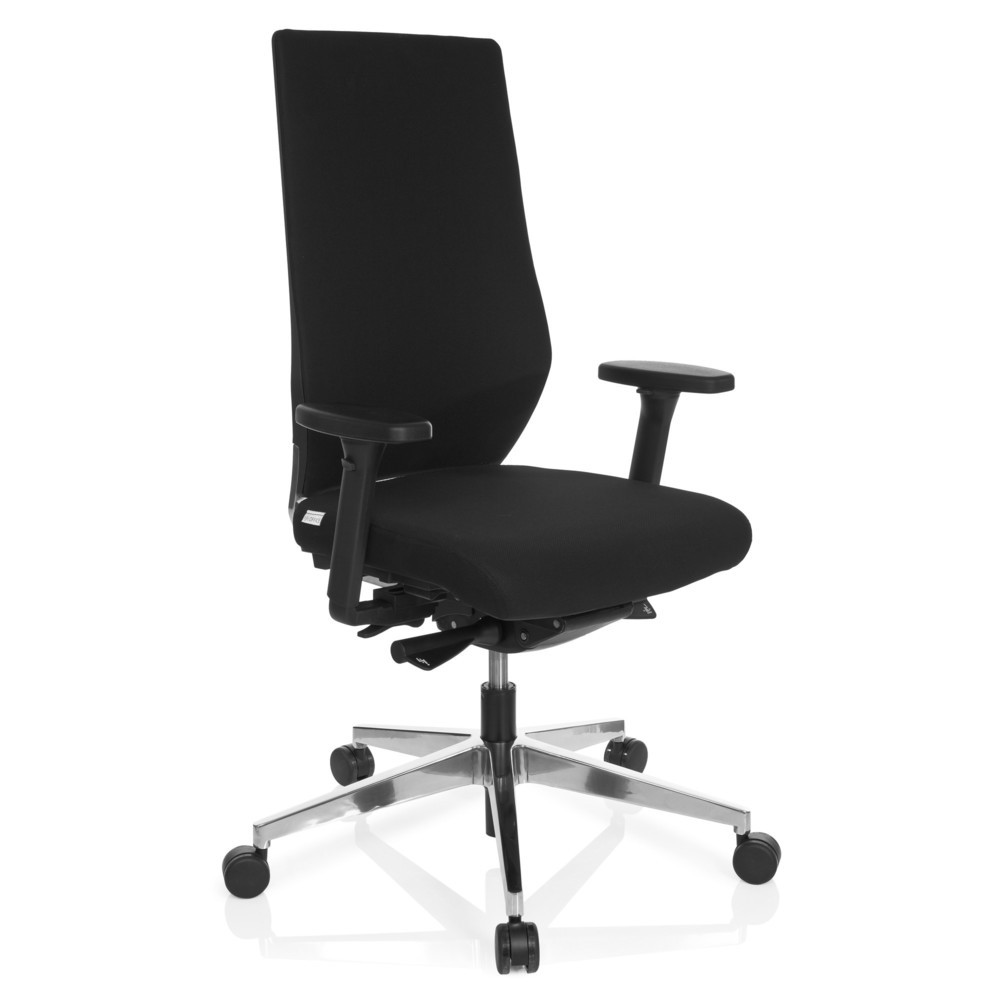 Numéro de l'image du produit 2: Siège de bureau / siège pivotant hjh OFFICE PRO-TEC 700 tissu, noir