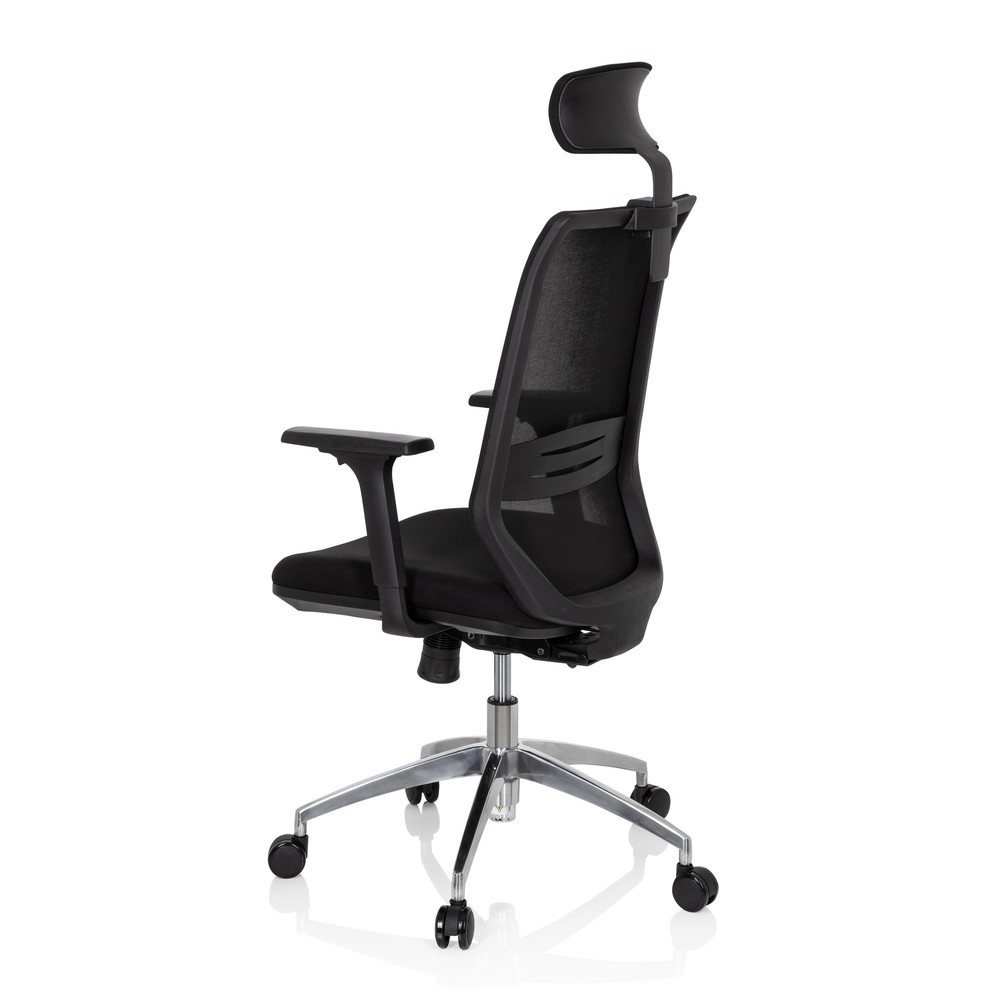 Numéro de l'image du produit 7: Siège de bureau / siège pivotant hjh OFFICE PROFONDO PRO tissu/maille, noir
