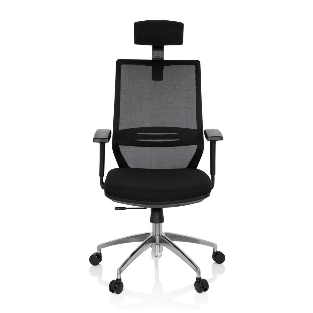 Numéro de l'image du produit 1: Siège de bureau / siège pivotant hjh OFFICE PROFONDO PRO tissu/maille, noir