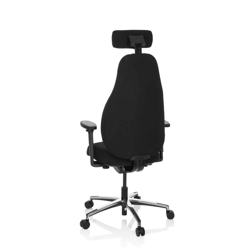 Siège de bureau / siège pivotant hjh OFFICE RESISTIO tissu, noir N° de l'image du produit 7 : Siège de bureau / siège pivotant hjh OFFICE RESISTIO tissu, noir