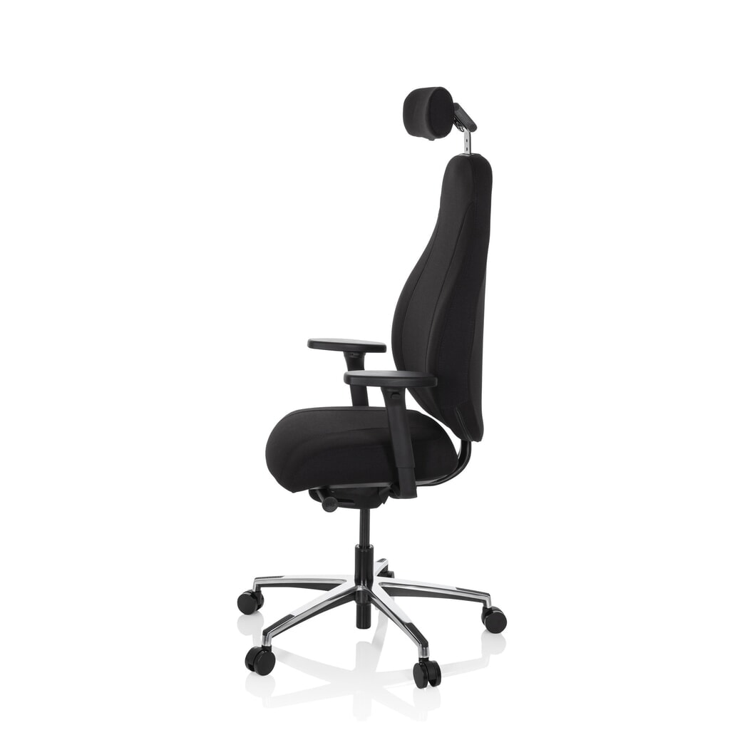 Siège de bureau / siège pivotant hjh OFFICE RESISTIO tissu, noir N° de l'image du produit 9 : Siège de bureau / siège pivotant hjh OFFICE RESISTIO tissu, noir