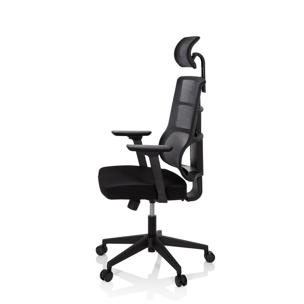 Numéro de l'image du produit 8: Siège de bureau / siège pivotant hjh OFFICE SPINIO PRO tissu/maille, noir