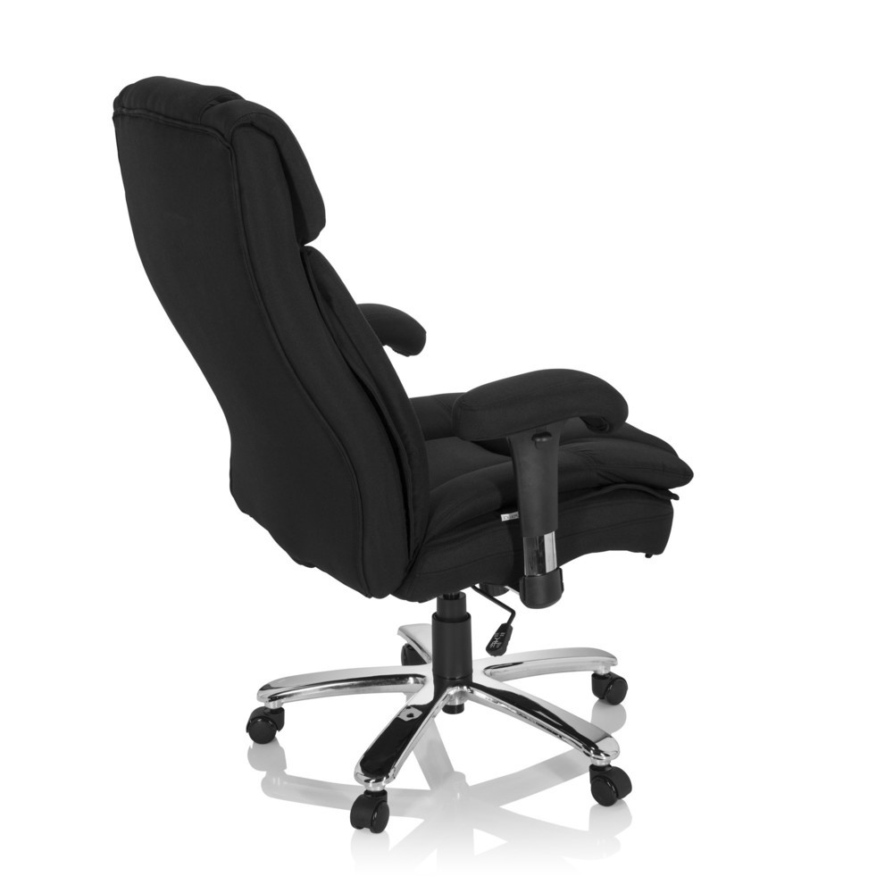 Numéro de l'image du produit 4: Siège pour personne forte / siège de bureau hjh OFFICE BUILDER XXL I tissu, noir