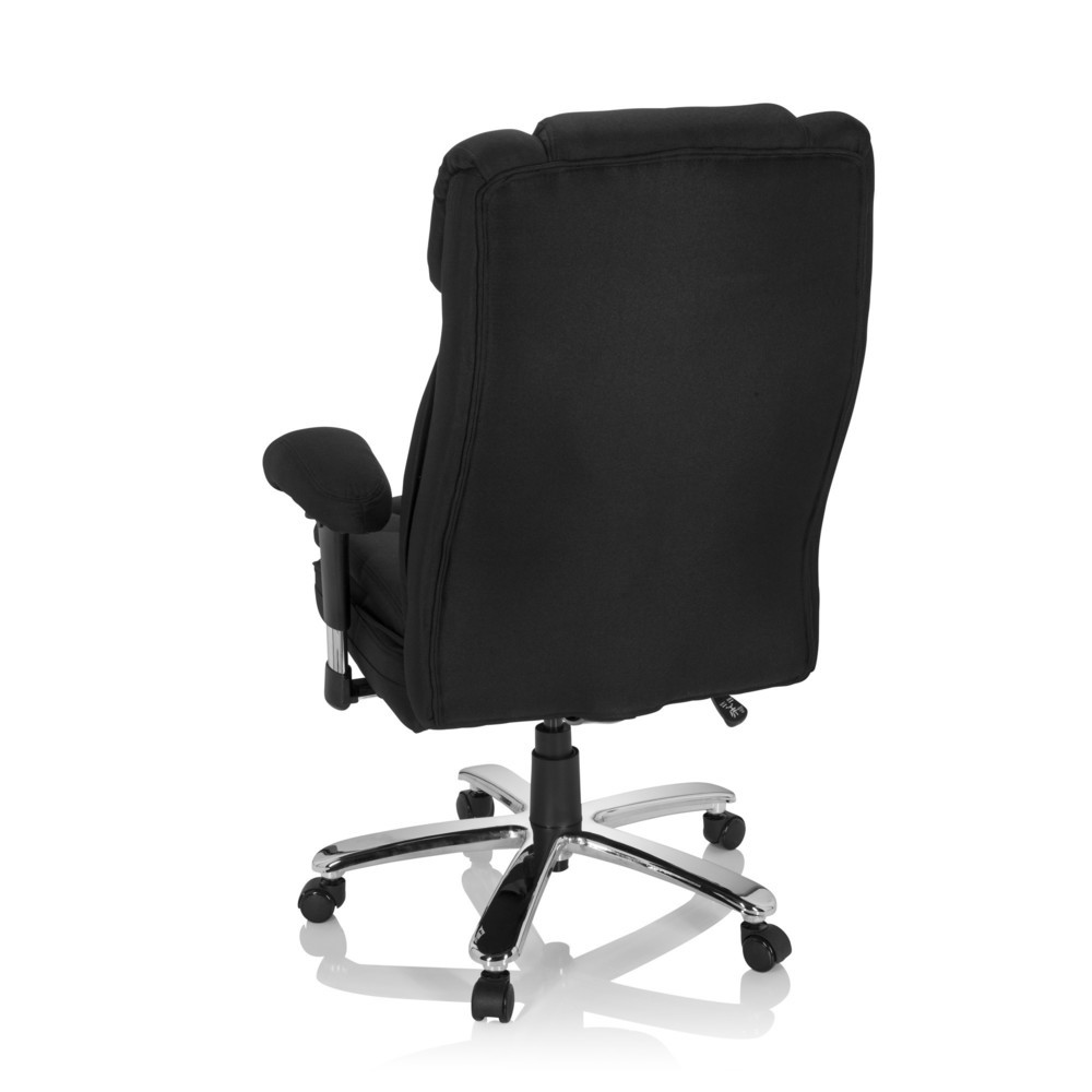 Numéro de l'image du produit 6: Siège pour personne forte / siège de bureau hjh OFFICE BUILDER XXL I tissu, noir