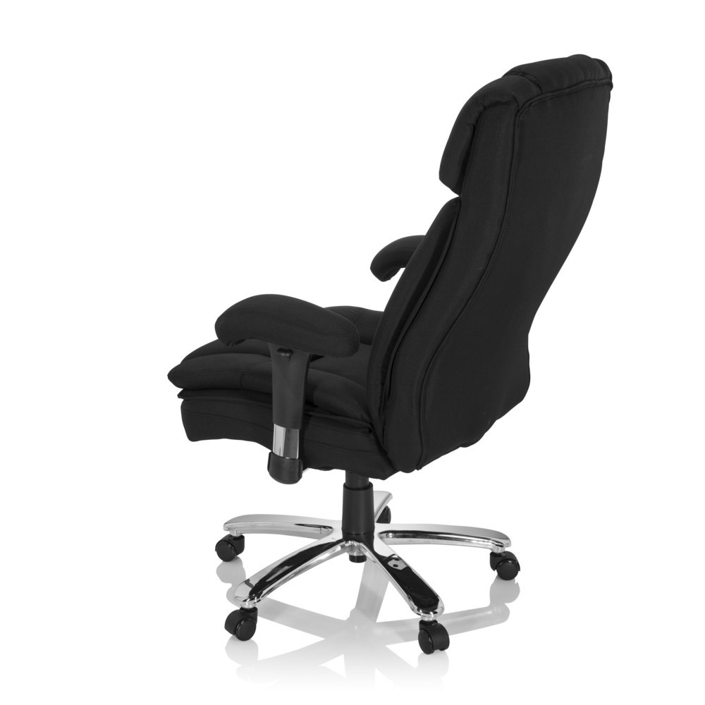 Numéro de l'image du produit 7: Siège pour personne forte / siège de bureau hjh OFFICE BUILDER XXL I tissu, noir