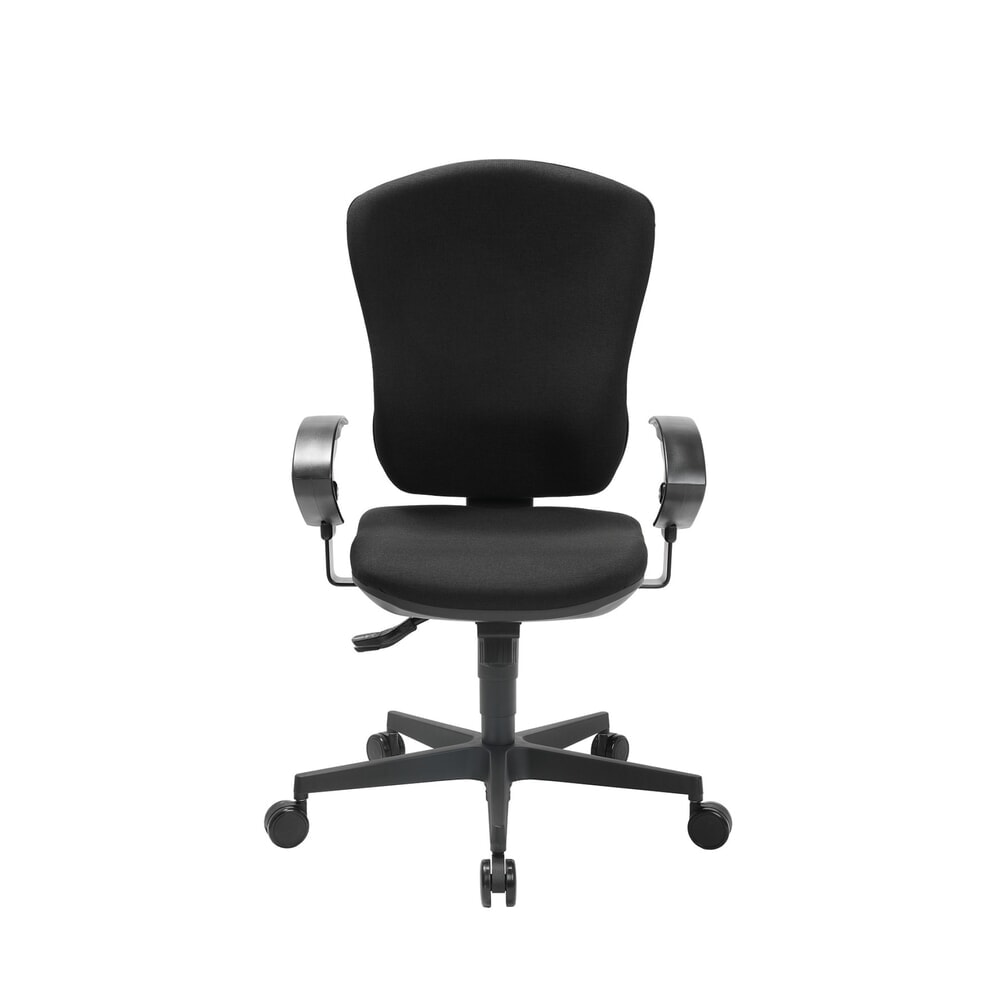 N° de l'image du produit 1 : Chaise de bureau SITWELL STEIFENSAND pour disque intervertébral, rembourrage Flash, mécanisme de synchronisation, dossier en tissu, capacité de charge 110 kg