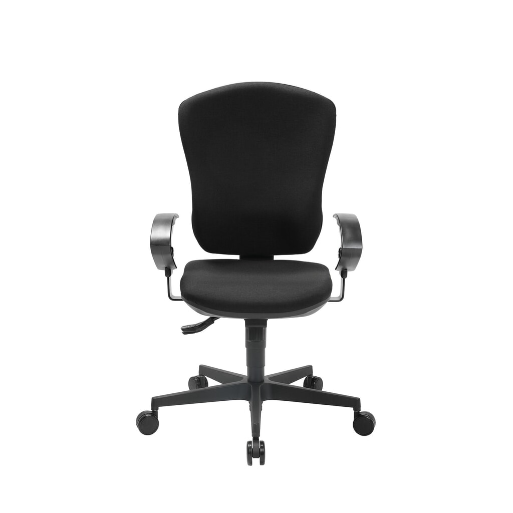 N° de l'image du produit 1 : Chaise de bureau SITWELL STEIFENSAND pour disque intervertébral, rembourrage Flash, mécanisme de synchronisation, dossier en tissu, capacité de charge 110 kg