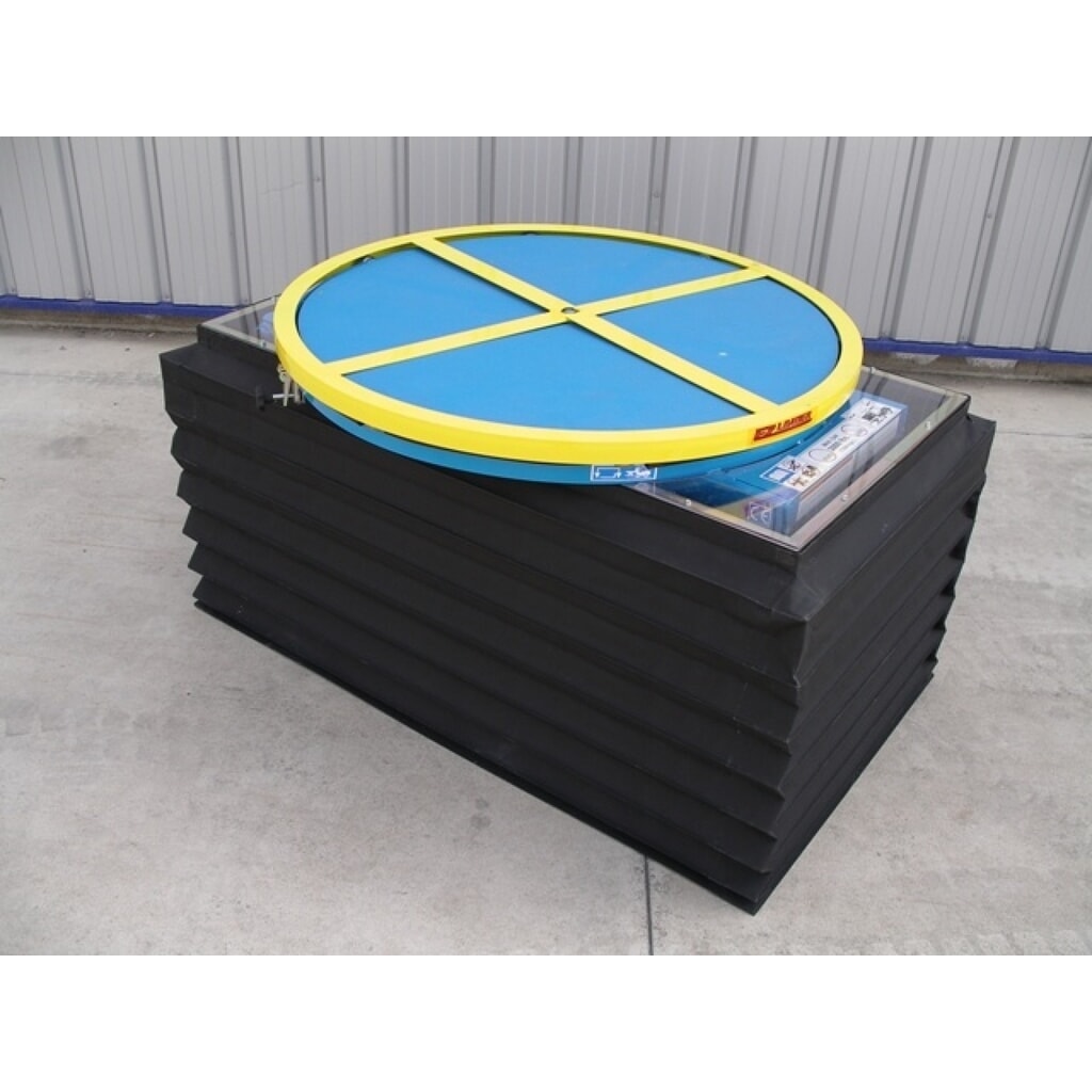 Illustration du produit: Bishamon Soufflet pour positionneur de palettes à ciseaux à air comprimé