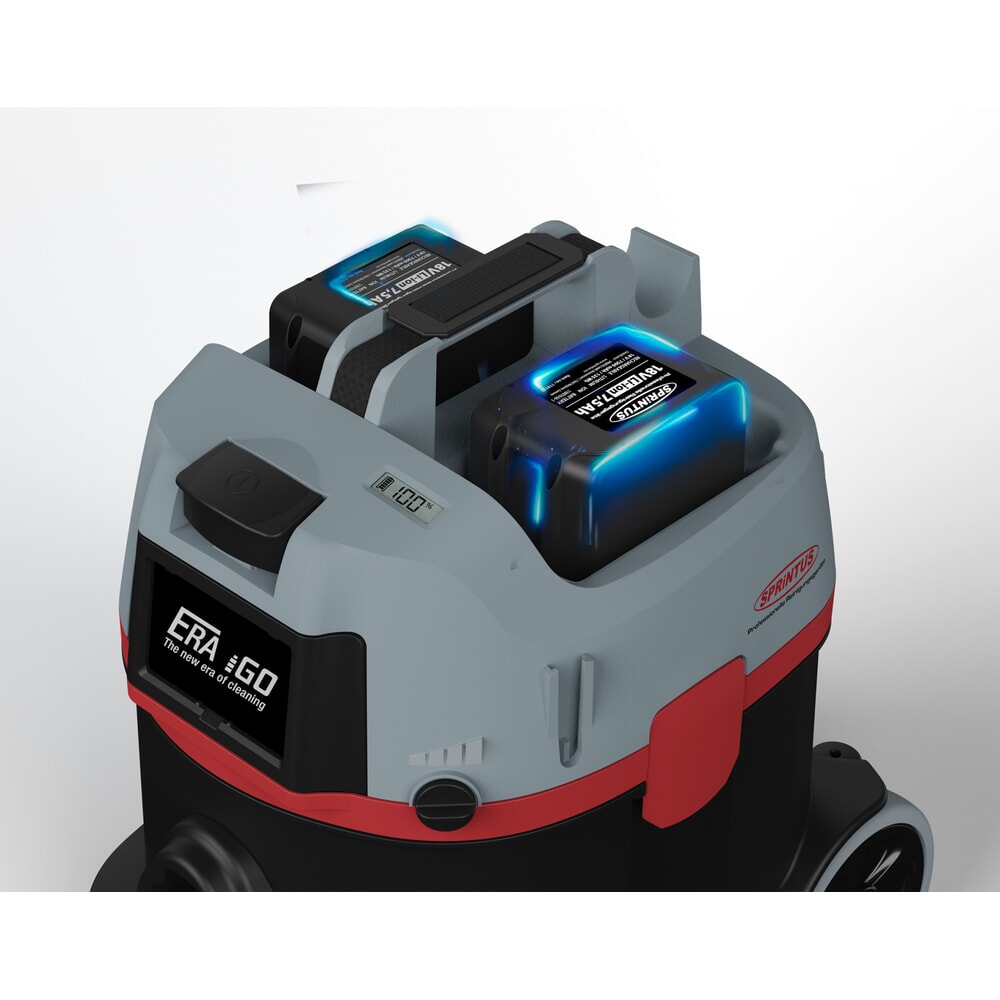 Aspirateur de bureau à batterie SPRiNTUS Era iGo, sans batteries, sans chargeur N° de l'image du produit 6 : Aspirateur de bureau à batterie SPRiNTUS Era iGo, sans batteries, sans chargeur