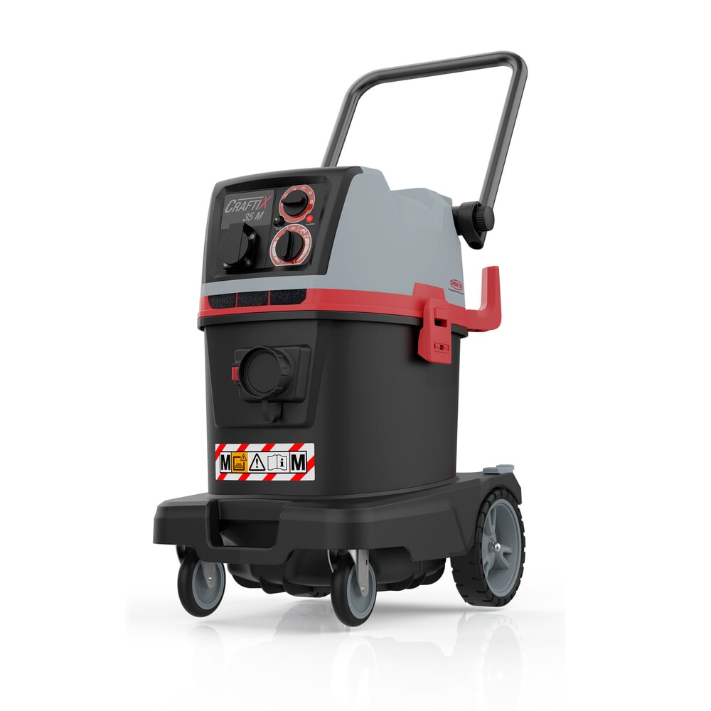 Aspirateur de sécurité SPRiNTUS CraftiX, 1 200 W, pour poussières dangereuses, conteneur 35 l, classe de poussière M N° de l'image du produit 1 : Aspirateur de sécurité SPRiNTUS CraftiX, 1 200 W, pour poussières dangereuses, conteneur 35 l, classe de poussière M