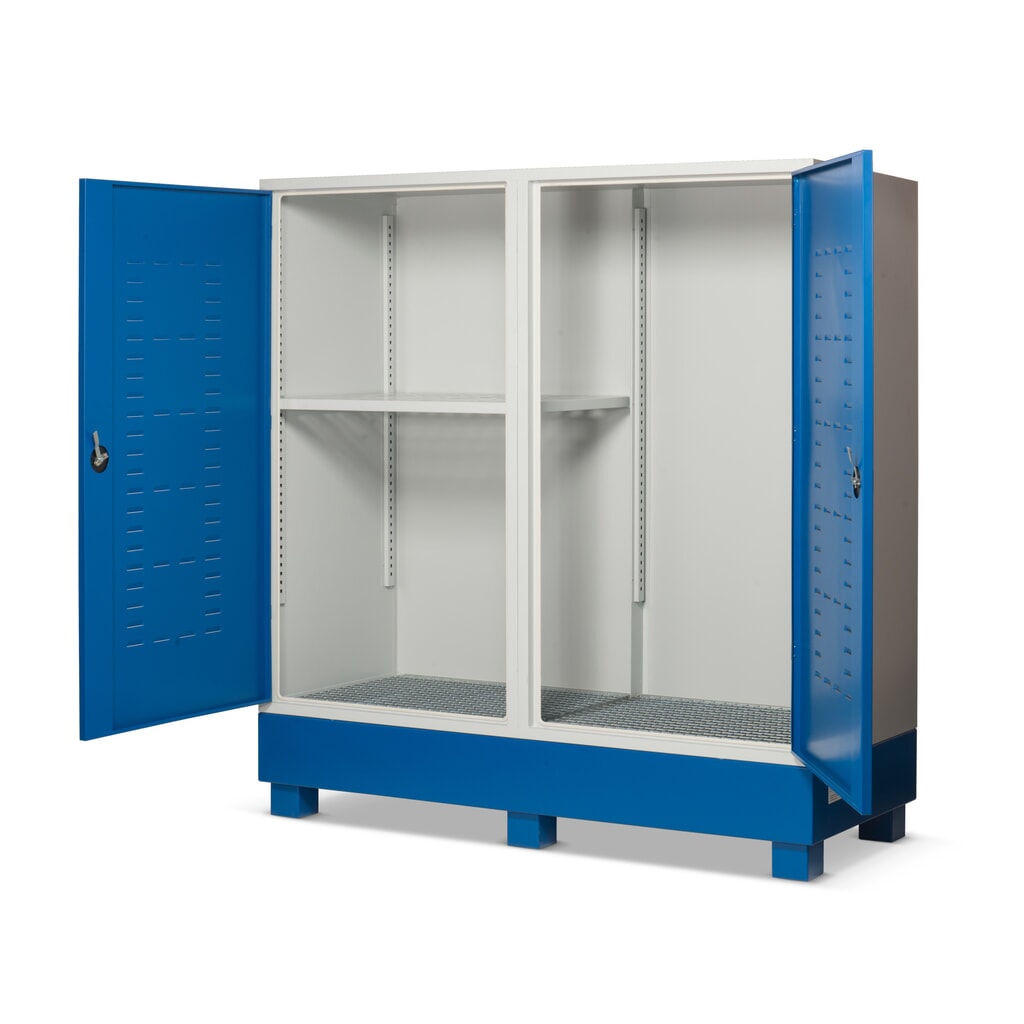 N° de l'image du produit 2 : Station de dépôt de substances dangereuses Steinbock®, 2 portes