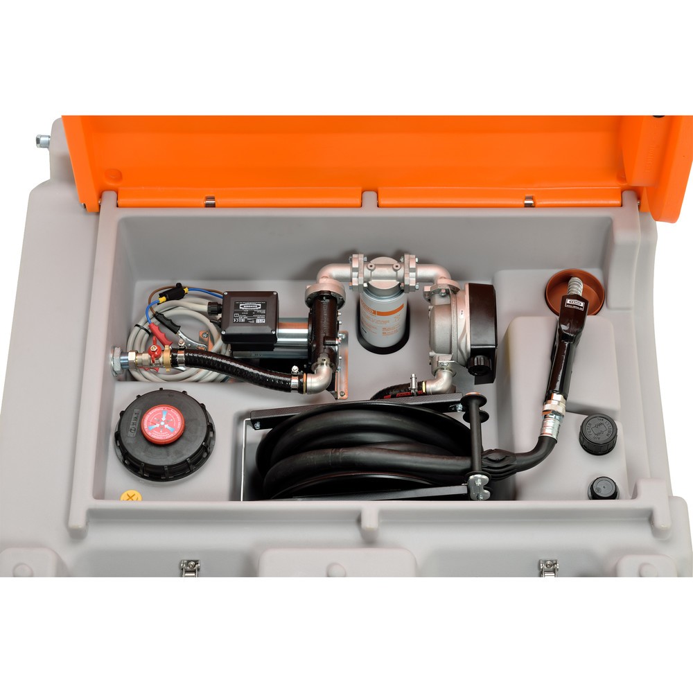 Numéro de l'image du produit 2: Station ravitailleuse diesel mobile CEMO, 980 l, Premium, Cematic Duo 24/12 V