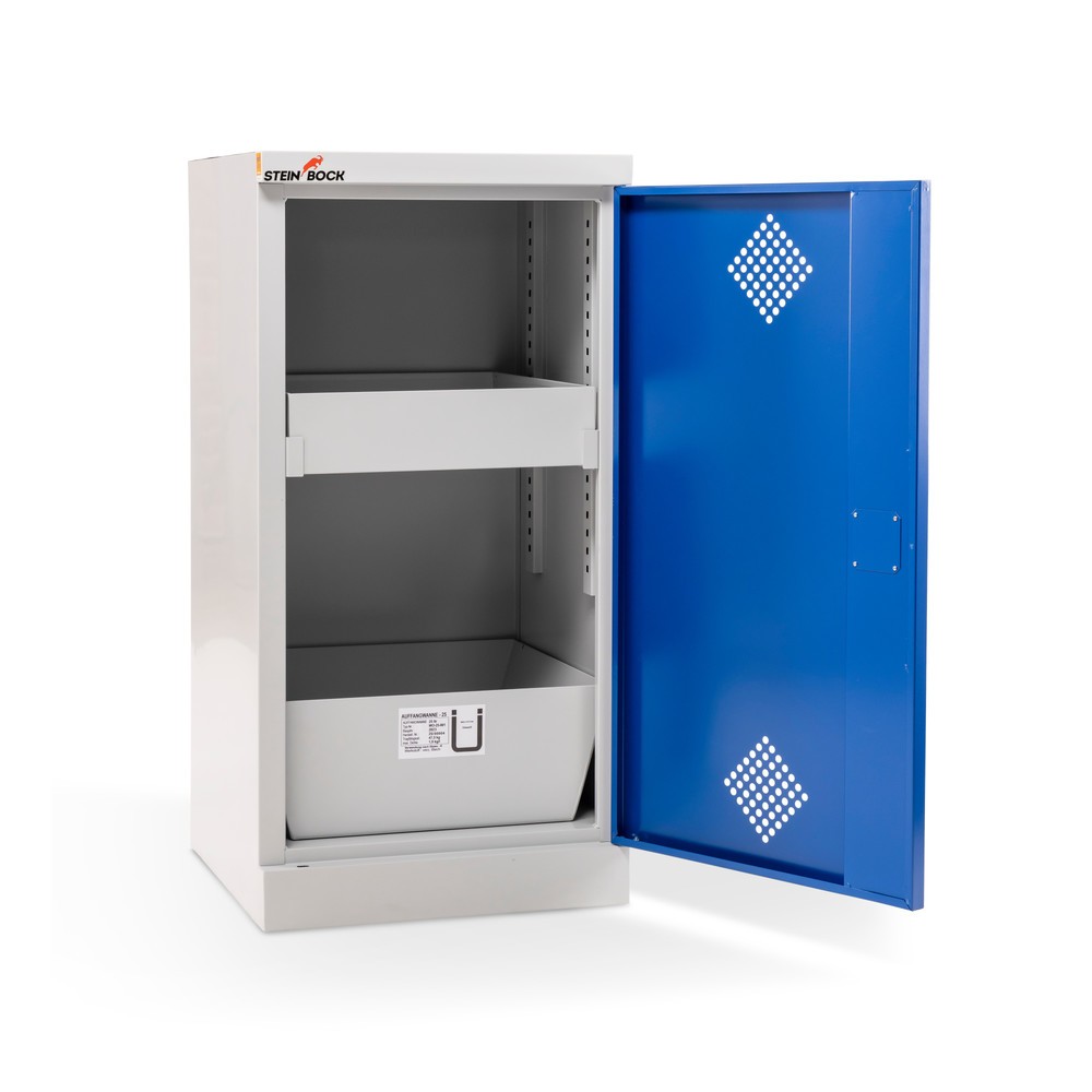 Numéro de l'image du produit 3: Steinbock® Armoire à produits chimiques et toxiques, 2 cuves, HxlxP 1 000 x 500 x 500 mm
