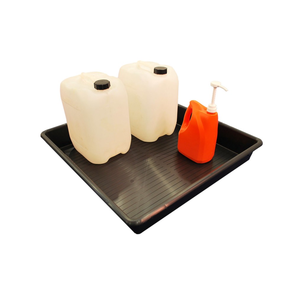 Numéro de l'image du produit 1: Steinbock® Bac de rétention pour petits bidons en PE, contenance 64 l