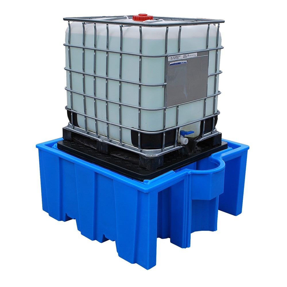 Numéro de l'image du produit 2: Steinbock® Station IBC en PE, volume de collecte 1 000 litres