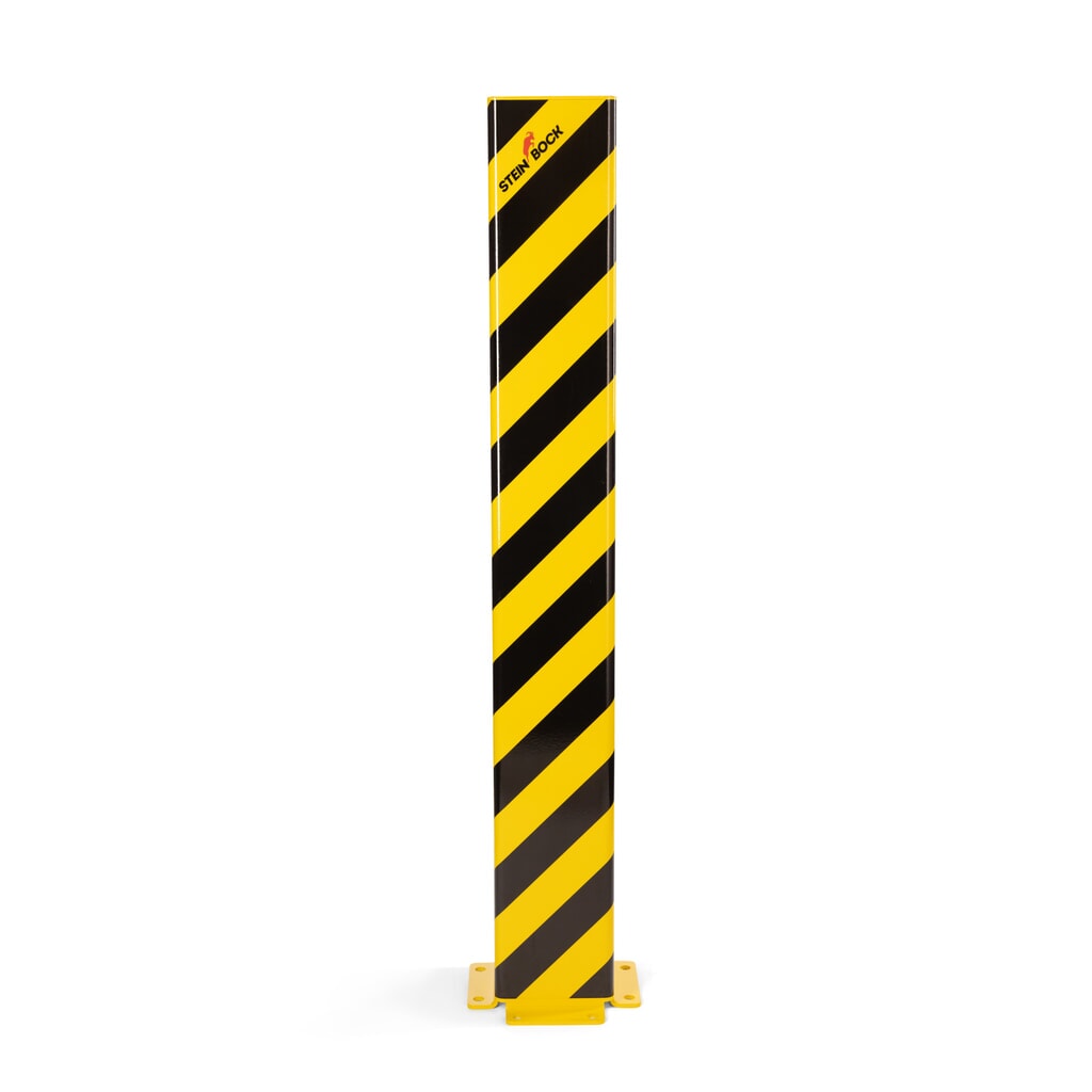 Illustration du produit: Coin de protection en acier Steinbock® SAW-1, profilé en U, épaisseur 6 mm, 1 200 mm
