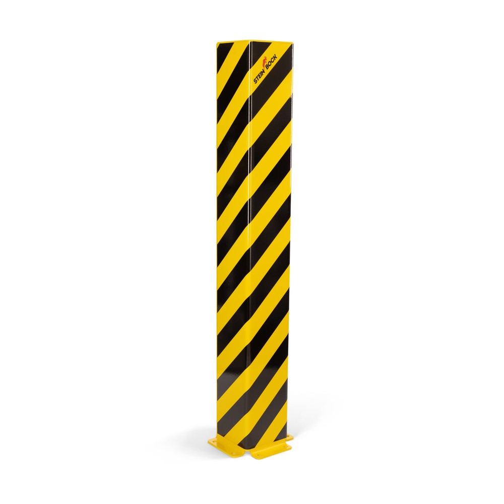 Numéro de l'image du produit 7: Coin de protection en acier Steinbock® SAW-1, profilé en U, épaisseur 6 mm, 1 200 mm