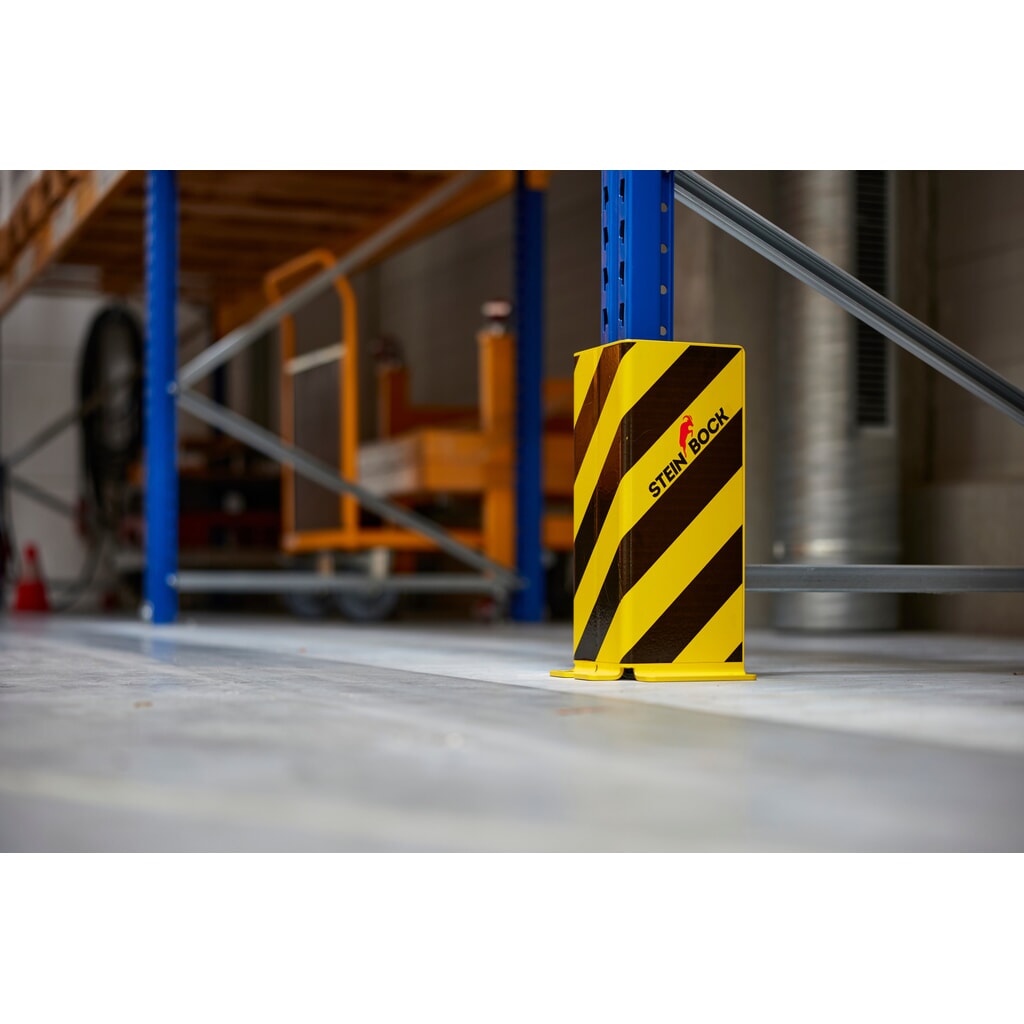 Coin de protection en acier Steinbock® SAW-1, profilé en U, épaisseur 6 mm, hauteur 400 mm N° de l'image du produit 11 : Coin de protection en acier Steinbock® SAW-1, profilé en U, épaisseur 6 mm, hauteur 400 mm