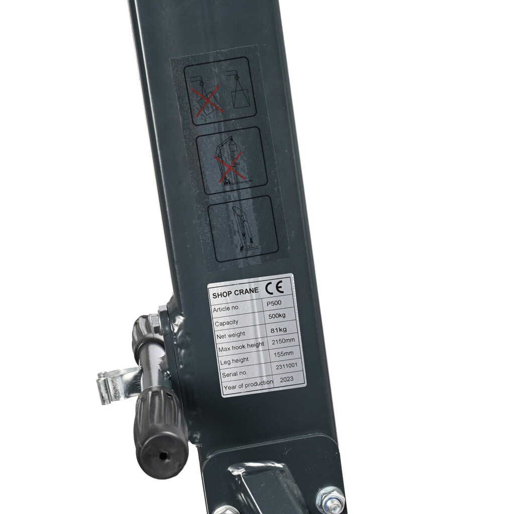 N° de l'image du produit 18 : Steinbock® Grue parallèle, pompe bidirectionnelle, capacité de charge 500 kg