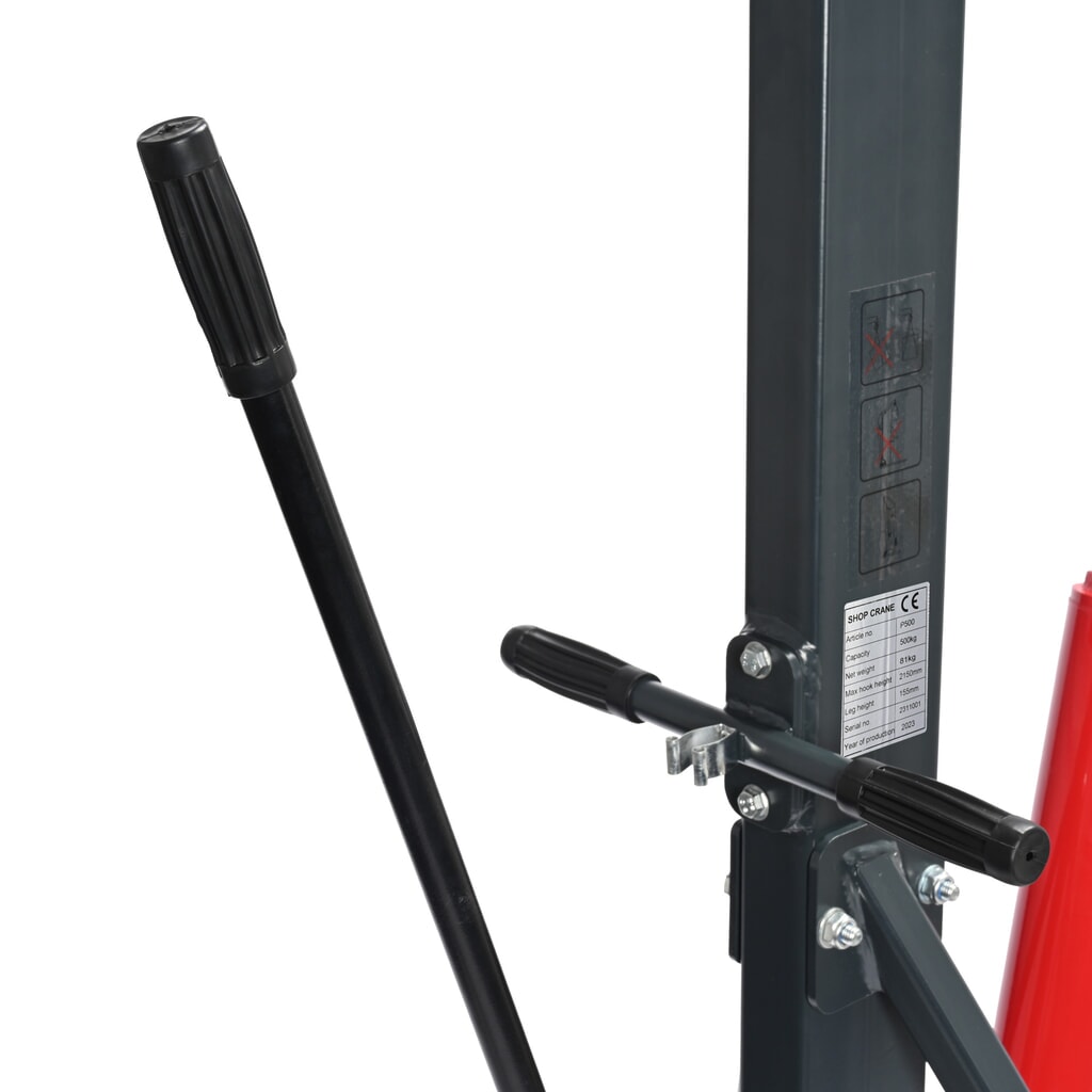 N° de l'image du produit 16 : Steinbock® Grue parallèle, pompe bidirectionnelle, capacité de charge 500 kg
