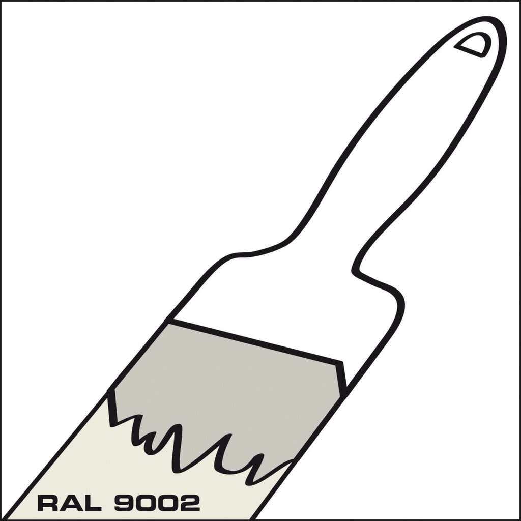 Supplément peinture parois extérieures pour conteneur écologique, HxlxP 2 300 x 3 050 x 4 340 mm, blanc gris Illustration du produit: Supplément peinture parois extérieures pour conteneur écologique, HxlxP 2 300 x 3 050 x 4 340 mm, blanc gris
