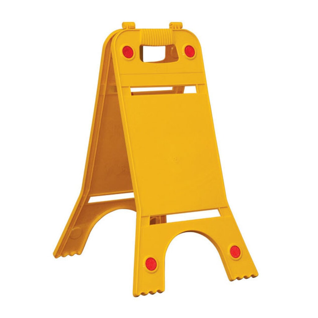 Support d’avertissement réfléchissant, hauteur de 620 mm, neutre Illustration du produit: Support d’avertissement réfléchissant, hauteur de 620 mm, neutre
