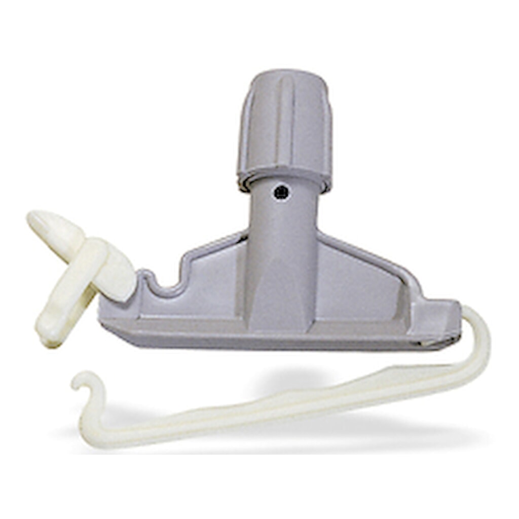 Support de serpillière à franges, pour bordure de 80 mm de large Illustration du produit: Support de serpillière à franges, pour bordure de 80 mm de large